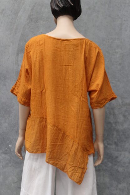 Diagonal Panel Cotton Top - Image 17