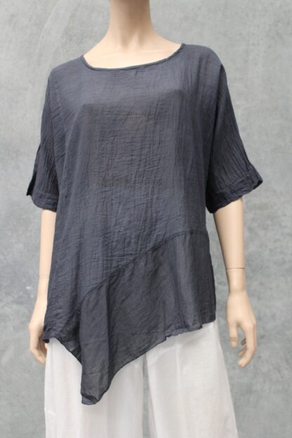 Diagonal Panel Cotton Top - Image 11