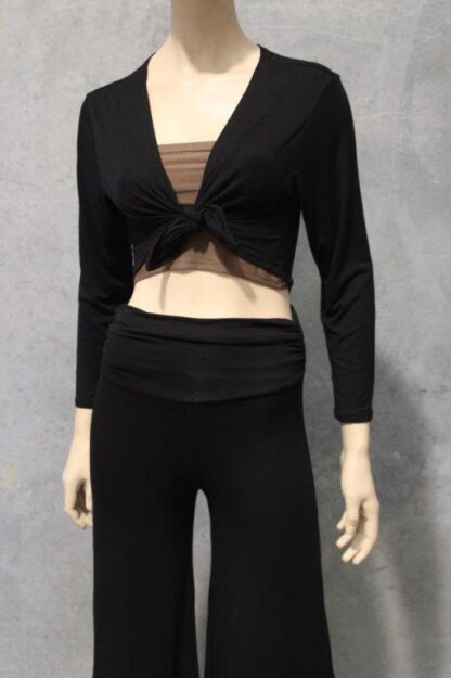 Jersey Cropped Bolero/ Tie Top NEW COLOURS ADDED! - Image 8