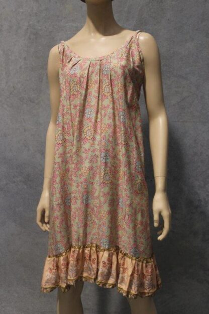 Slip Style Rayon Chemise Dress (LUCKY DIP PRINTS) - Image 3