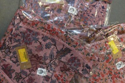 Floral Acid Wash Angel Sleeve Dress - Image 16