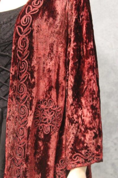 Velvet Braidwork Kimono Jacket NEW GOLD AND INDIGO! - Image 15