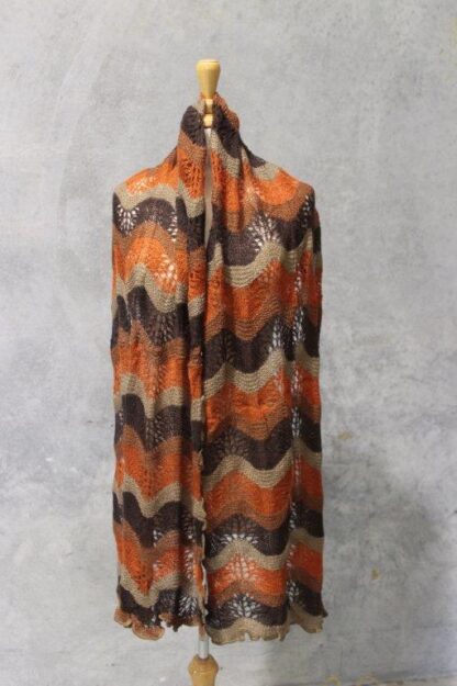 Mohair Look Knit Scarf XL Long - Image 5