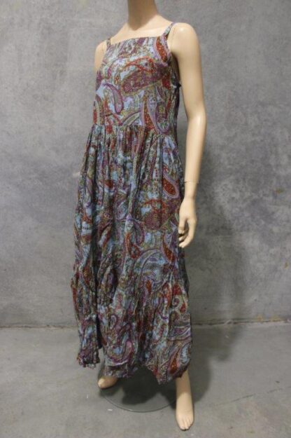 Strappy Cotton Voile Tier Dress LONG - ASSORTED PRINTS-PRETTY NEW BATCH! - Image 6
