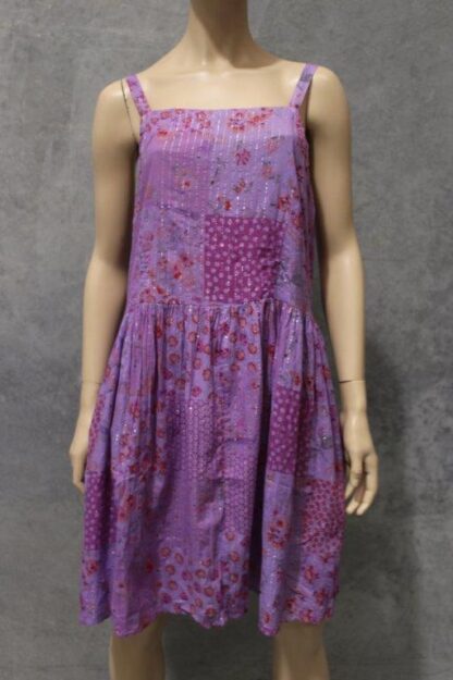 Strappy Cotton Voile Tier Dress SHORT - ASSORTED PRINTS- PRETTY NEW BATCH! - Image 2