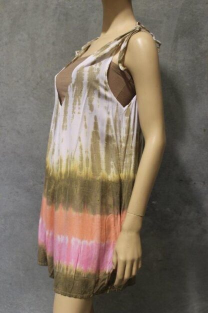 Tie Dye Loose Mini Romper - Image 3