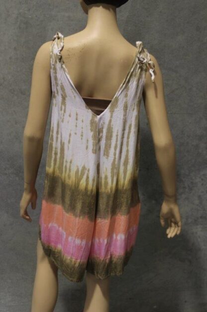 Tie Dye Loose Mini Romper - Image 4