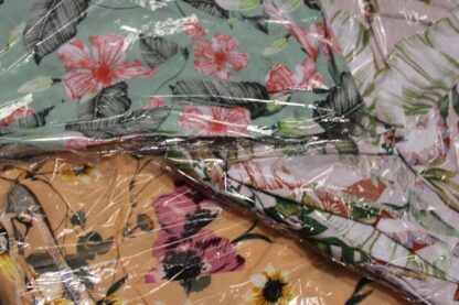 Rayon Sleeveless Floral Tennis Dress - Image 5