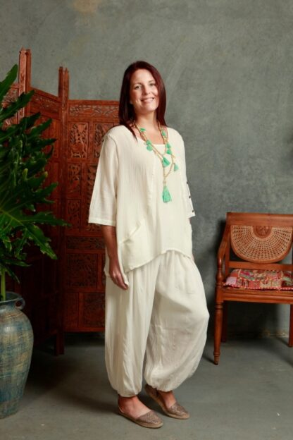 Rayon Crepe Harem Jogger Pant BACK IN 4 COLS! - Image 2