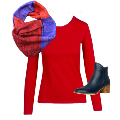 Knit Loop Scarf SFLP21