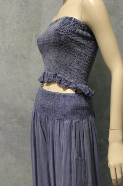 Shirred Wide Leg Rayon Pants BLACK NOW AVAIL! - Image 6