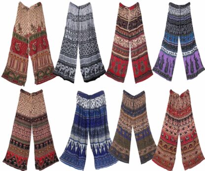 Bagru Rayon Crepe Wide Leg Pant Version 2 - Image 5